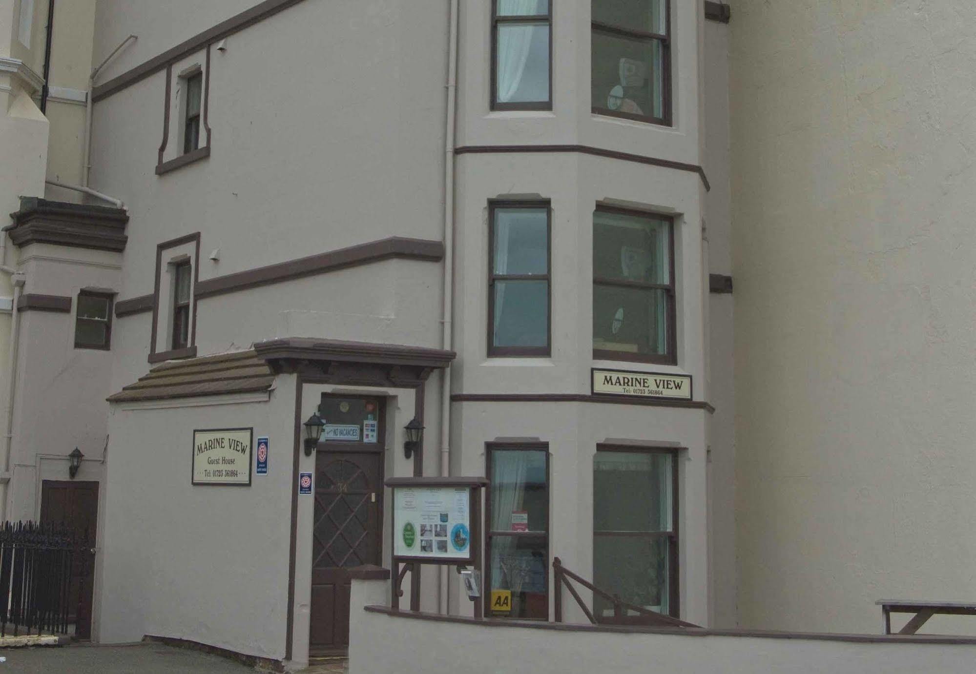 Marine View Guest House Scarborough Exterior foto